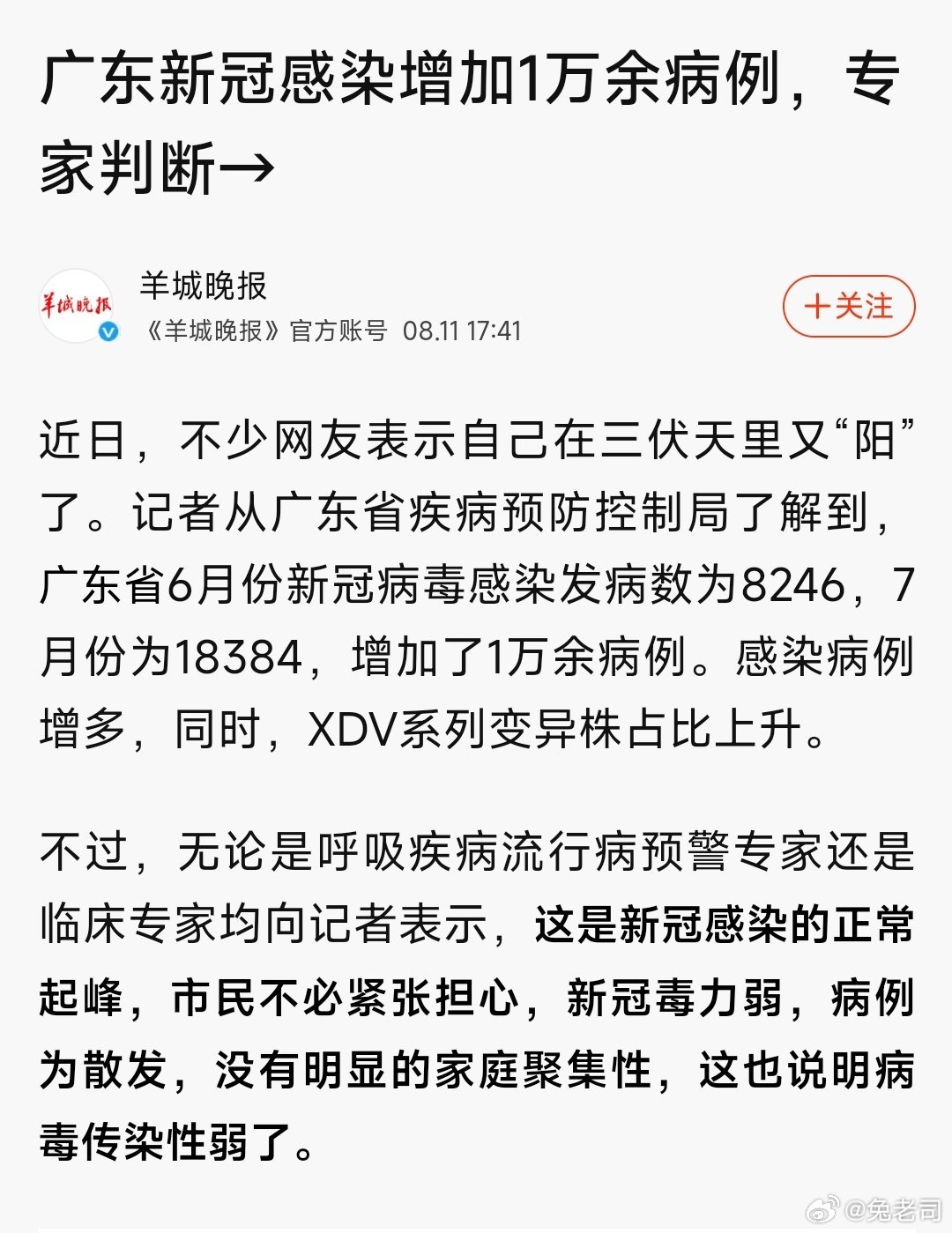 广东新冠疫情下的日常趣事